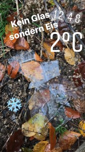 Es ist kalt