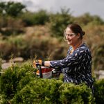 Ab auf die Wunschliste: Ich an der Akkuheckenschere von Stihl