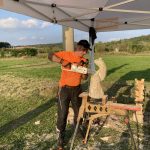 Schnitzen mit Stihl Motorsäge