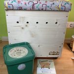 Wurmkiste für Wurmkompost und Wurmtee - nachhaltiges Düngen.