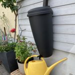 Regenwasser sammeln im Perma Balkon Gemüse Garten