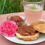 Rhabarber Rose Marmelade