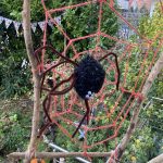 Halloween Spinnennetz