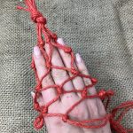 Netz für Meisenknödel.