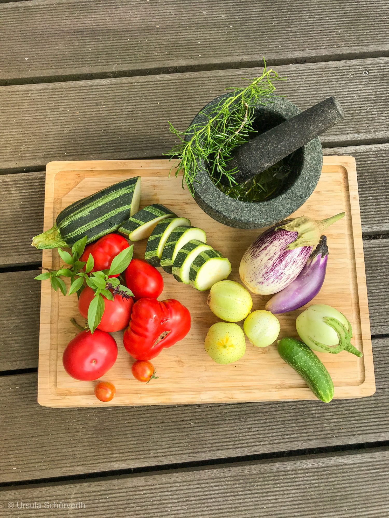 Grillgemüse Zutaten