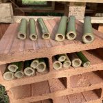 Stein für ein Insektenhotel