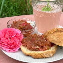 Rezept Rose Rhabarber Sirup
