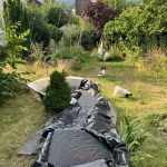 Es läuft Bachlauf Teich