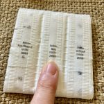 Saatbänder mit Suppengrün.