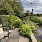 Garten am Kanal in Cley next the Sea.