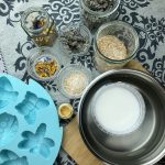 Zutaten Seife gießen.