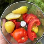 Zutaten werden gemixt.