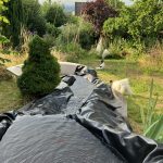 Bachlauf mit Teichfolie auskleiden