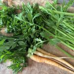 Karottengrün verwerten