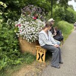 Tal X Gartenschau Bank