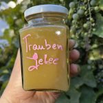 Sellbst gemachtes Trauben Gelee
